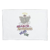 Zoek de Manuscripten - Heilige Bijbel Kussensloop (Voorkant)