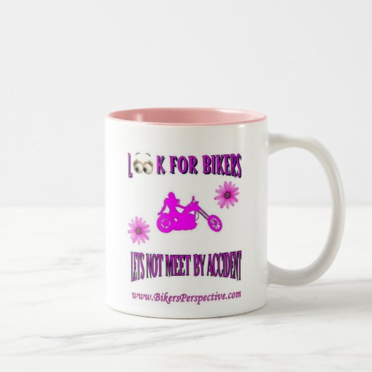Zoek de Mok van Bikers Damas Daisy (Rechts)