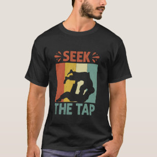 Zoek De Tap Worstelen Vechten Jiujitsu T-shirt