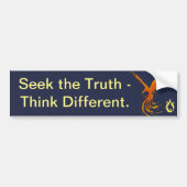 Zoek de Truth Bumpersticker (Voorkant)
