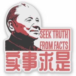 ZOEK DE WAARHEID STICKER