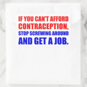 Zoek een baan rechthoekige sticker (Tas)