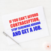 Zoek een baan rechthoekige sticker (Envelop)