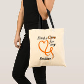 Zoek een crème/hart/broer...RSD/CRPS Tote Bag (Voorkant (product))
