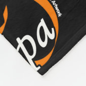 Zoek een crème/hart/opa...RSD/CRPS Fleece Deken (Hoek)