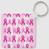 Zoek een crème/hart/vrouw.. borstkanker sleutelhanger (Achterkant)