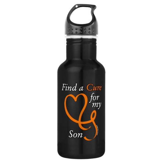 Zoek een crème/hart/zoon...RSD/CRPS Waterfles (Voorkant)