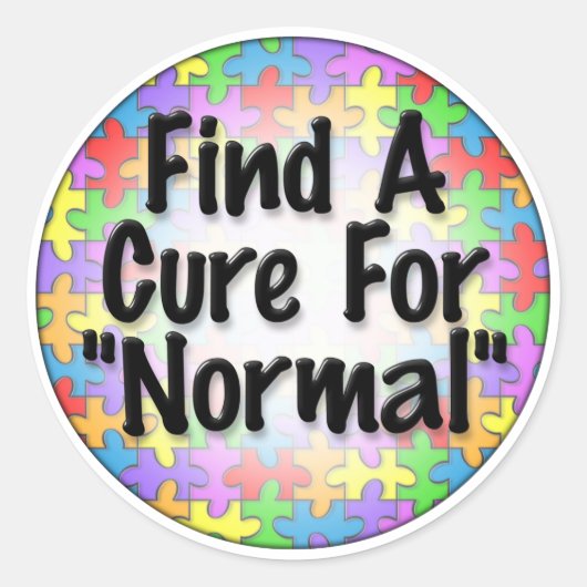 Zoek een crème voor normaal ronde sticker (Voorkant)