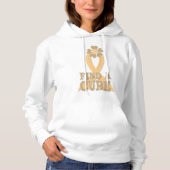 Zoek een echte vrouw hoodie (Voorkant)