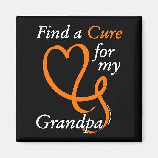 Zoek een geneesmiddel/Hart/Opa...RSD/CRPS Magneet (Voorkant)