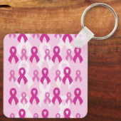 Zoek een kuur/hart/oma...borstkanker sleutelhanger (Achterkant)