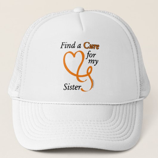 Zoek een kuur/hart/zuster...RSD/CRPS Trucker Pet (Voorkant)