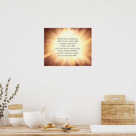 Zoek een licht poster (Keuken)