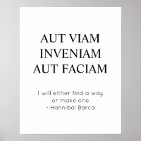 Zoek een manier of maak één Latijns citaat
