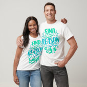 Zoek een redenglimlach t-shirt (Unisex)