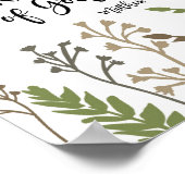 Zoek eerst het koninkrijk Gods Christelijke Print (Hoek)