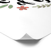 Zoek eerst het koninkrijk van God Art Print (Hoek)