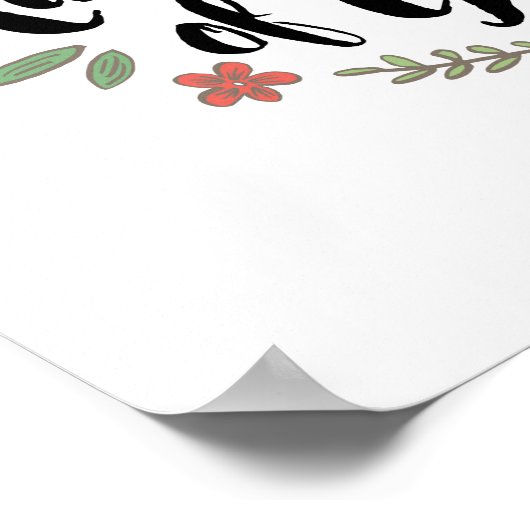 Zoek eerst het koninkrijk van God Art Print (Hoek)