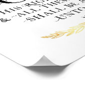 Zoek eerst het koninkrijk van God Art Print (Hoek)