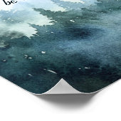 Zoek eerst het Koninkrijk van God (Matteüs 6:33) Poster (Hoek)