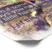 Zoek elke dag iets positiefs poster (Hoek)