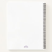 Zoek elke dag magie Heksenkat Notitieboek (Achterkant)