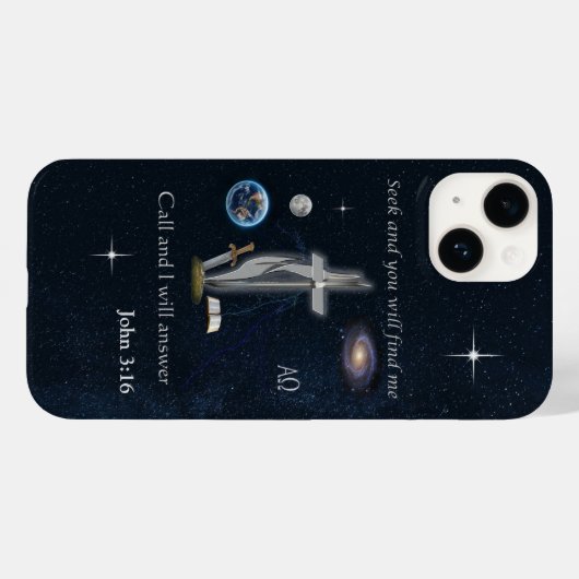 Zoek en je zult me vinden Case-Mate iPhone case (Achterkant (horizontaal))