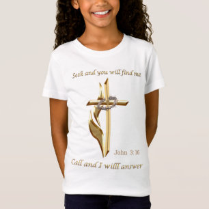 Zoek en je zult me vinden t-shirt