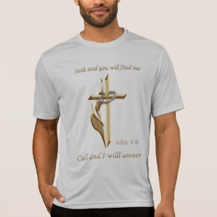 Zoek en je zult me vinden t-shirt