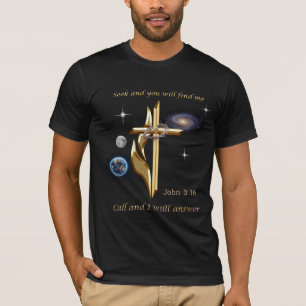 Zoek en je zult me vinden t-shirt
