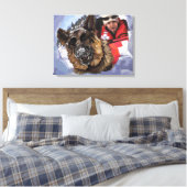 Zoek en Redding Canvas Afdruk (Insitu (Slaapkamer))