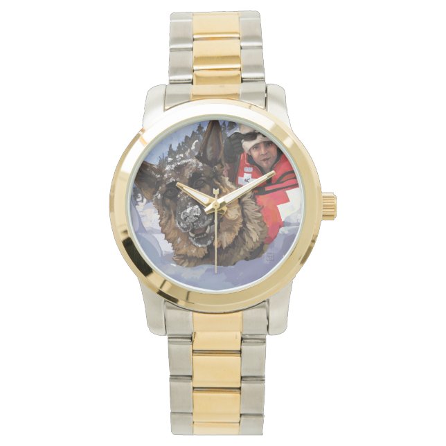 Zoek en Redding Horloge (Voorkant)