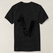 zoek en redding k9 TShirt (Design voorkant)