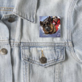 Zoek en Redding Vierkante Button 5,1 Cm (In situ)
