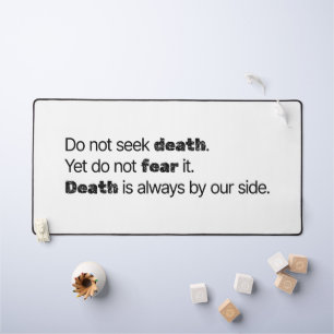 Zoek geen Death Desk Mat
