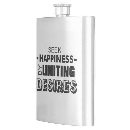 Zoek geluk door grenzen te stellen aan toewijding flacon (Links)