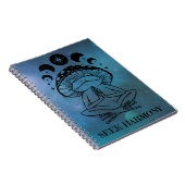 Zoek harmonie yoga notitieboek (Rechterzijde)