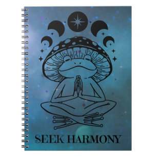 Zoek harmonie yoga notitieboek