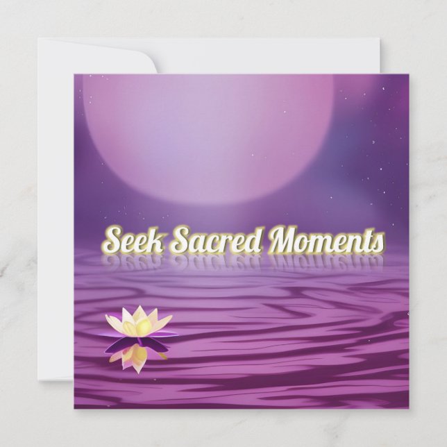 Zoek heilige momenten (Voorkant)