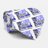 Zoek het Cure CFS Chronic Fatigue Syndrome Stropdas (Opgerold)