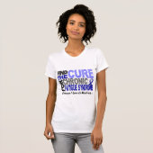 Zoek het Cure CFS Chronic Fatigue Syndrome T-shirt (Voorkant volledig)