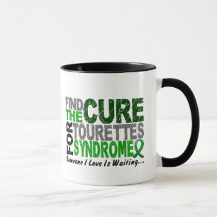 Zoek het Cure Tourette-syndroom Mok