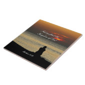 Zoek het eerste koninkrijk van God, Matthew 6:33 S Tegeltje (Zijkant)