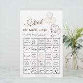 Zoek het ganzenmeisje van het gastbingo Elephant & (Staand voorkant)