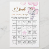 Zoek het ganzenmeisje van het gastbingo Elephant & (Voorkant)