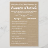 Zoek het gastenengels spaanse vrijgezellenfeest sp (Achterkant)