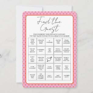 Zoek het gastenspel feestdagenkaart