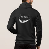Zoek het gewoon. hoodie (Achterkant)