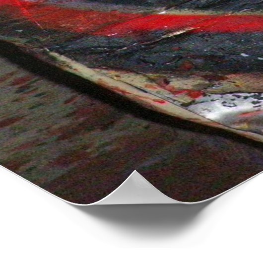 Zoek het gezicht poster (Hoek)