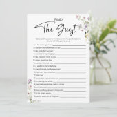 Zoek het gulden Vrijgezellenfeest Kaart (Staand voorkant)